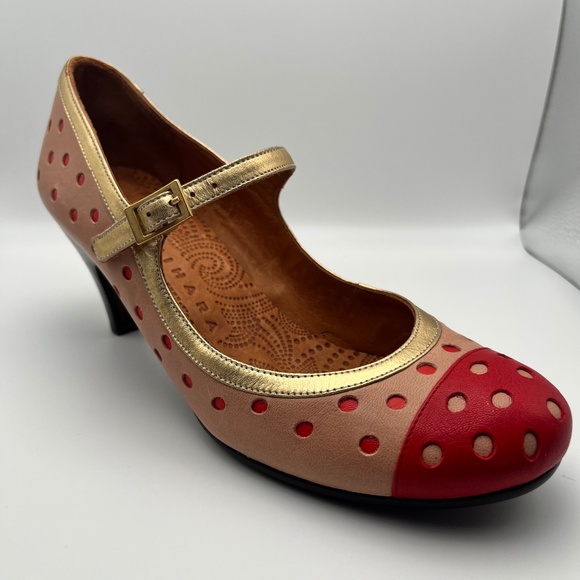 CHIE MIHARA Poker dot leather shoes  NEW IN BOX - Picture 4 of 9